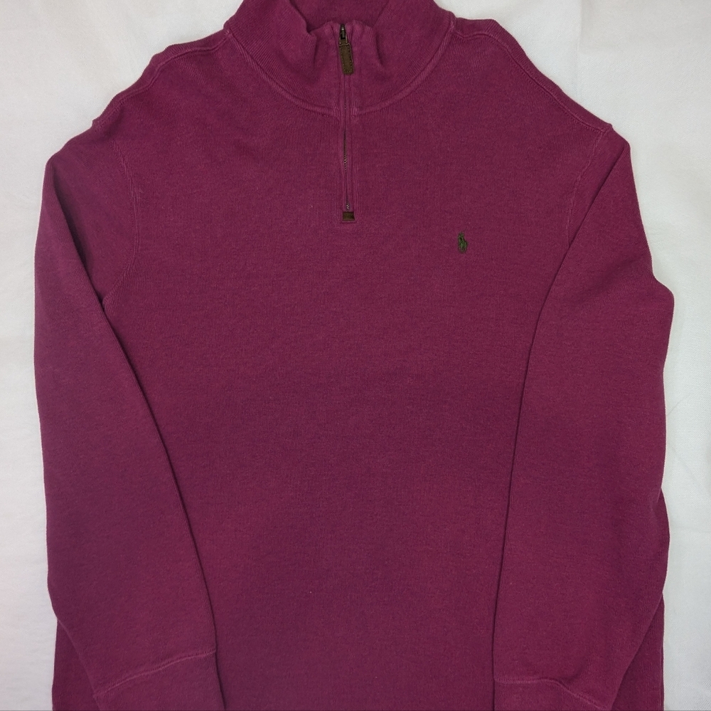 Polo Ralph Lauren Luxury Cotton Quarter-Zip - Picture 2 of 10